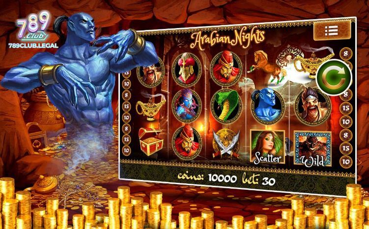 Giới thiệu sảnh Aladdin Slots tại 789club